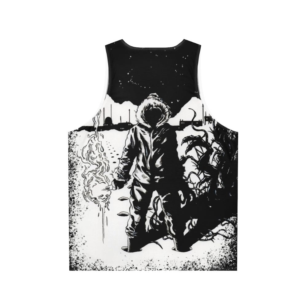 The Thing Unisex Horror Tank Top - Back