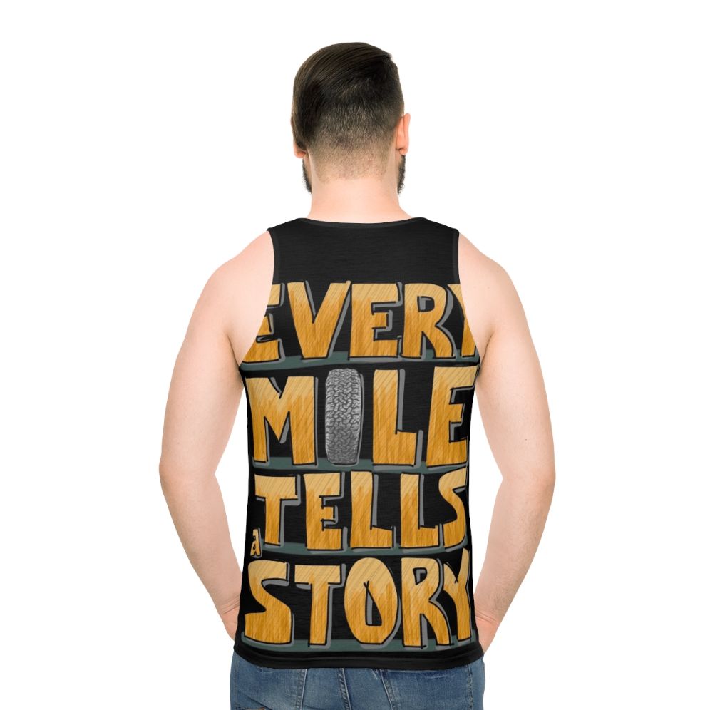 Unisex Toyota Landcruiser Overland Adventure Tank Top - men back