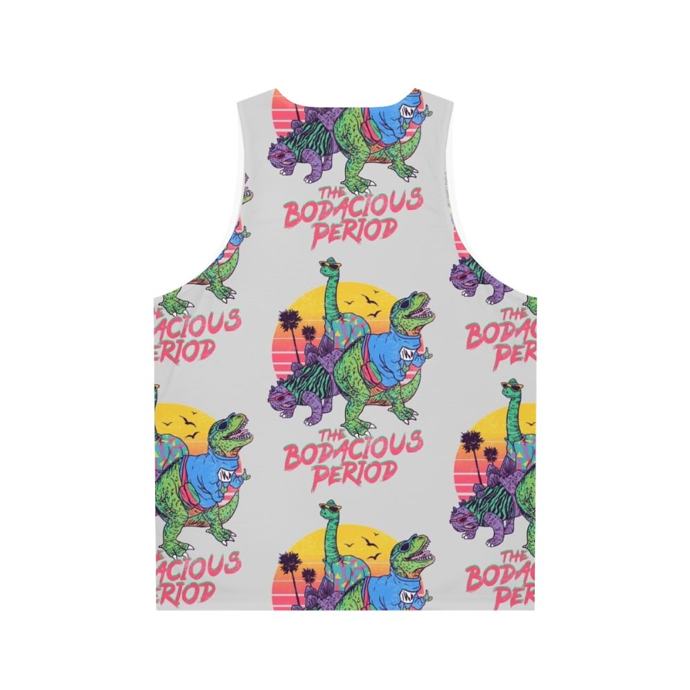 Unisex dinosaur period tank top - Back