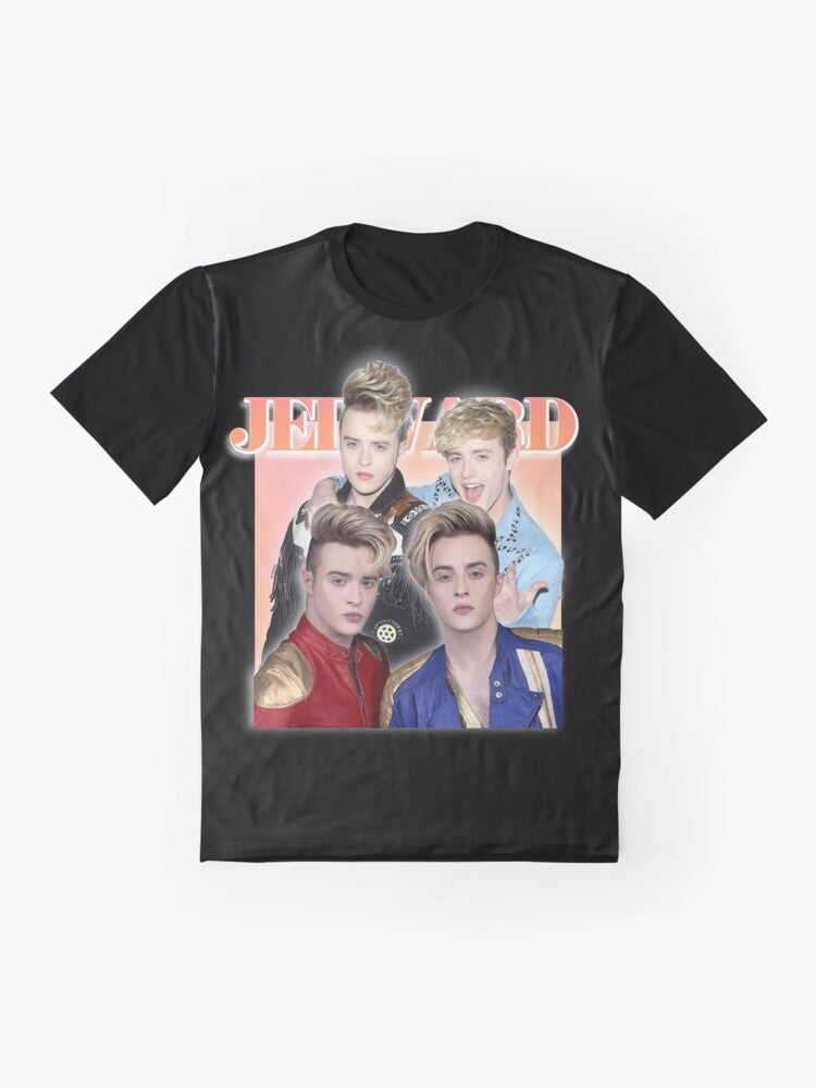 Jedward - Irish Singers from the 80s and 90s Retro Graphic T-Shirt - Flat lay