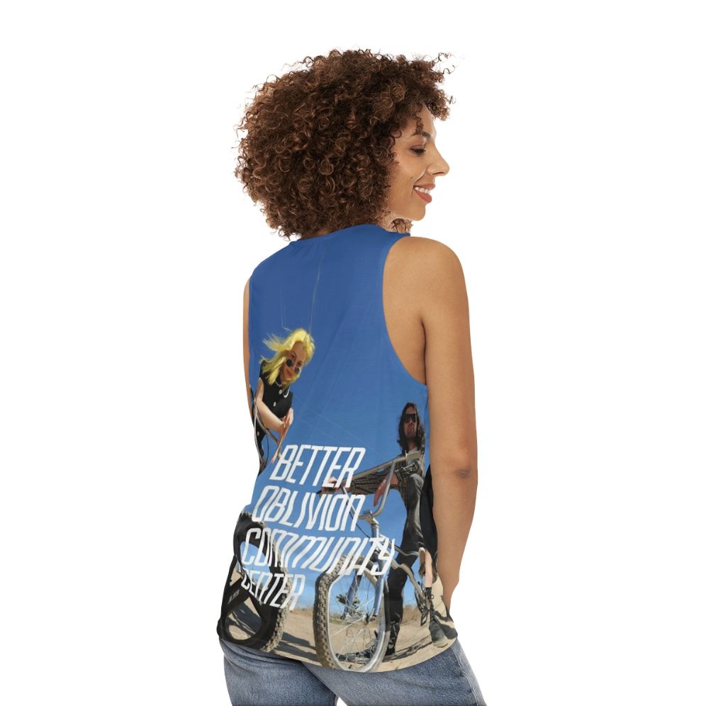 Lemas Better Oblivion Tour 2019 Unisex Tank Top - women back