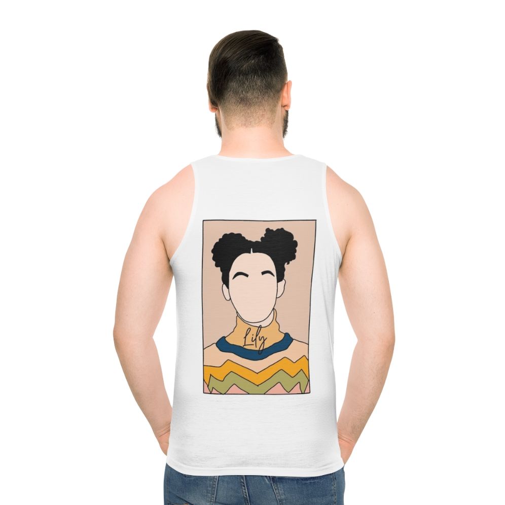 Sex Education Lily Unisex Tank Top - men back