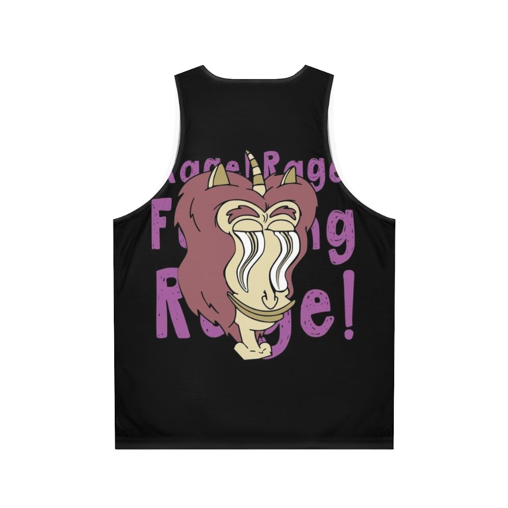 Big Mouth Hormone Monster Unisex Tank Top - Back