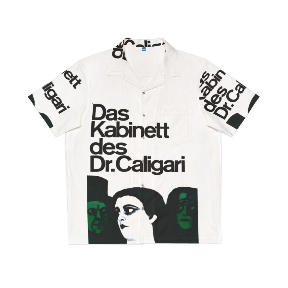 Caligari Hawaiian Shirt Featuring Classic Silent Film Imagery