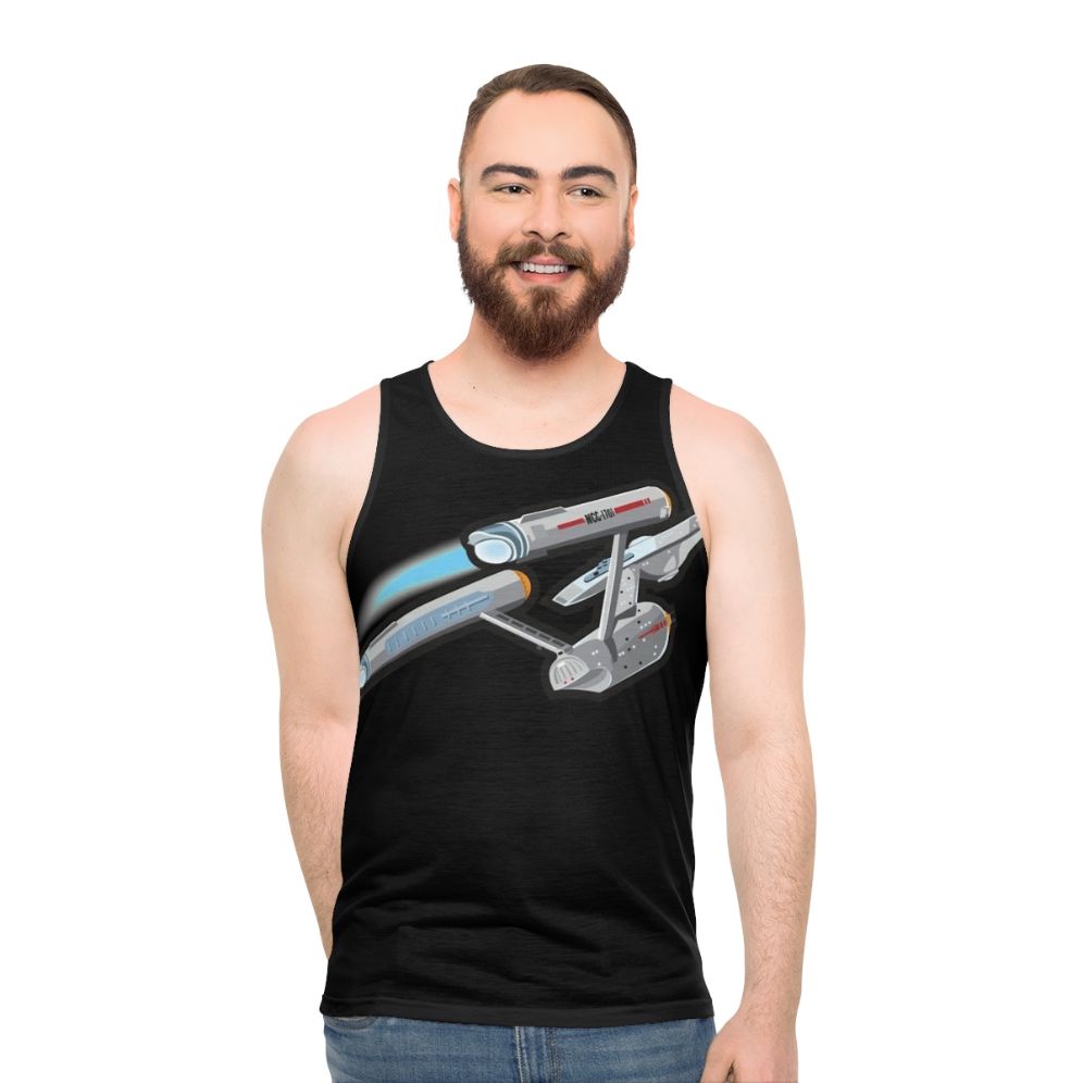 Enterprise Classic Unisex Star Trek Tank Top - men