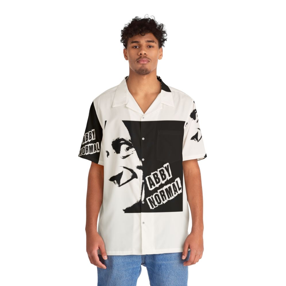 Abby Normal Hawaiian Shirt featuring Young Frankenstein characters - Lifestyle