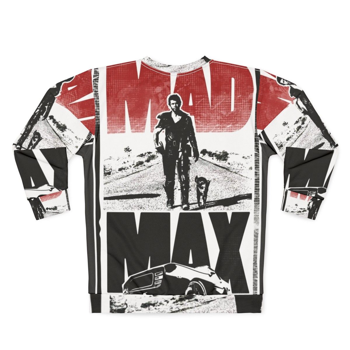 Mad Max Sweatshirt featuring Fury Road imagery - Back