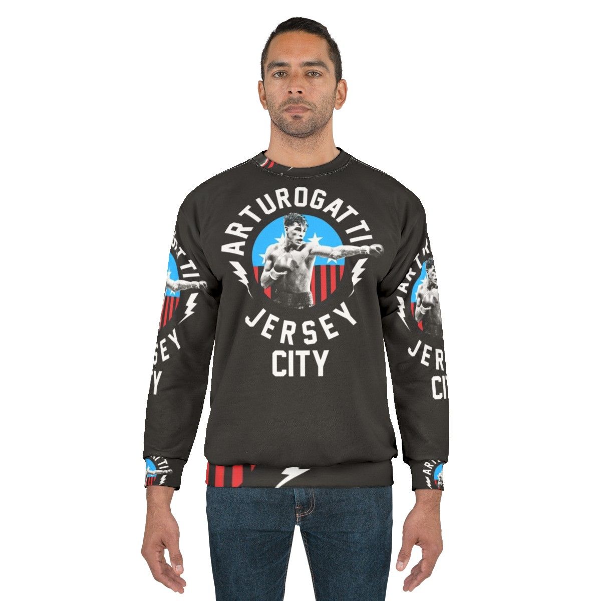 Arturo Gatti Jersey City Boxing Sweatshirt - men