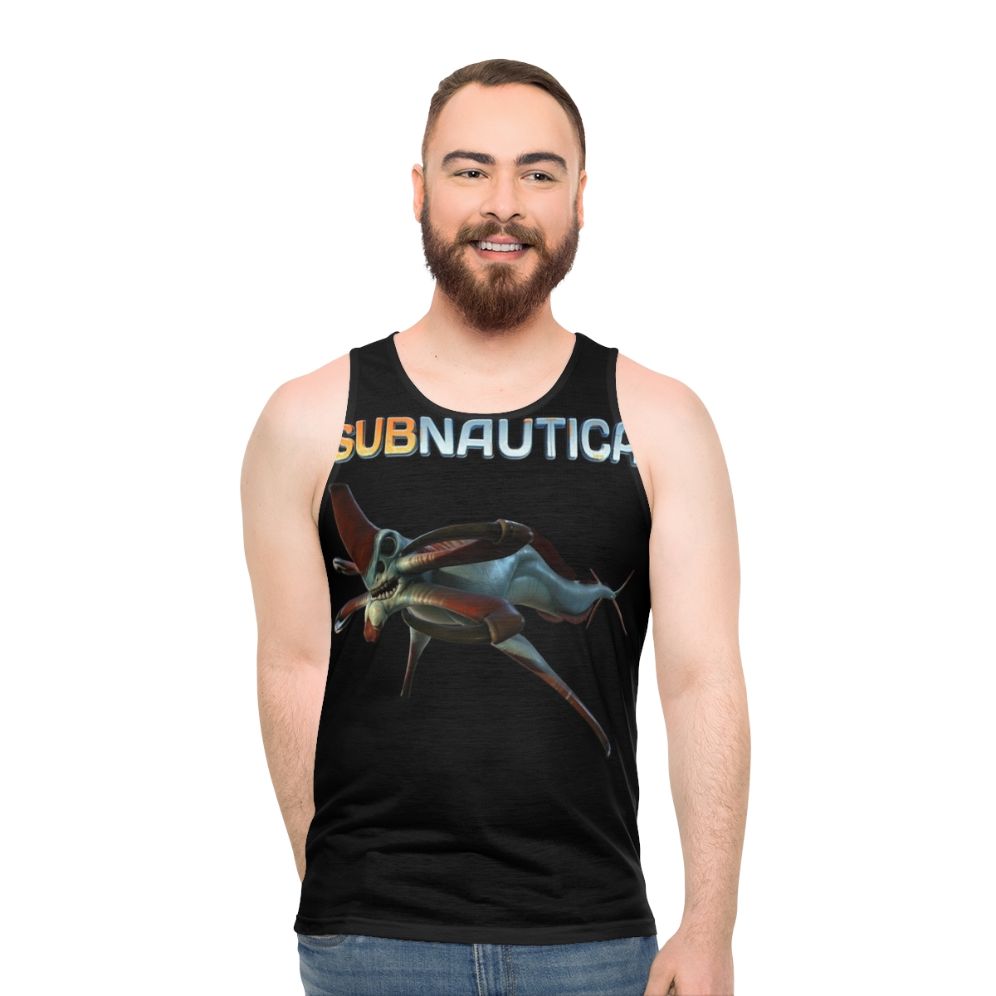 Subnautica Reaper Leviathan Unisex Gaming Tank Top - men