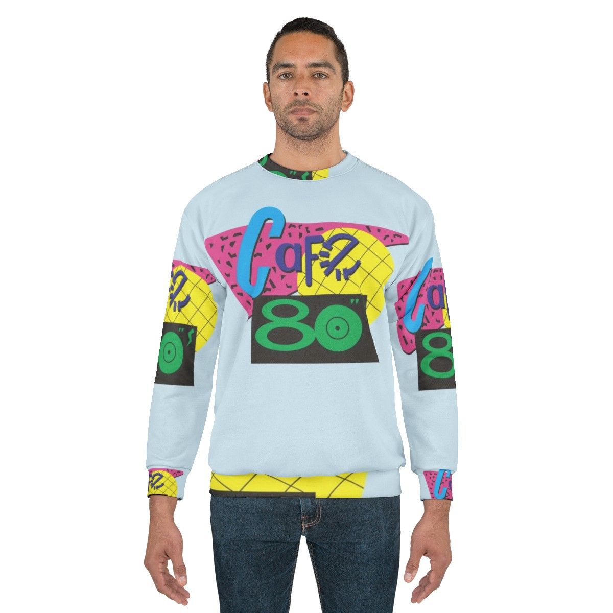 Back to the Cafe 80s Vintage Sweatshirt - men