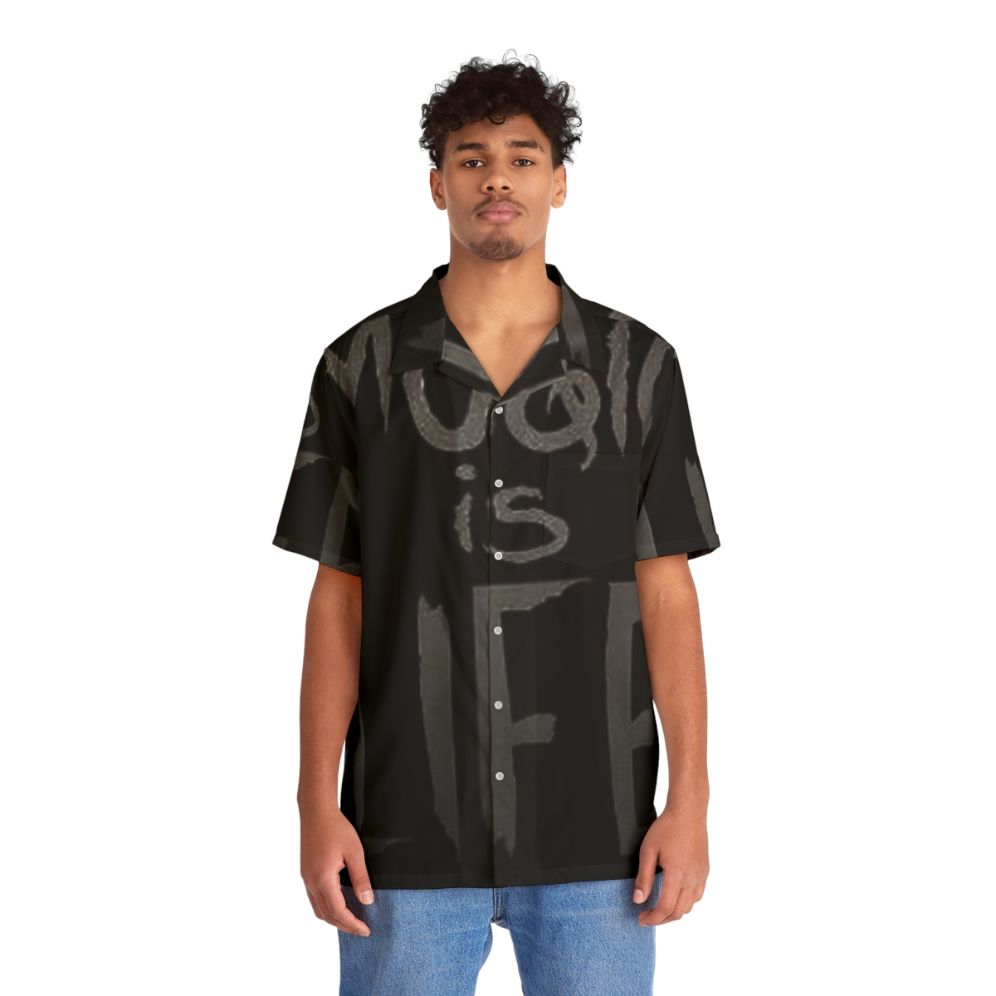 Music Themed Hawaiian Shirt - People Front