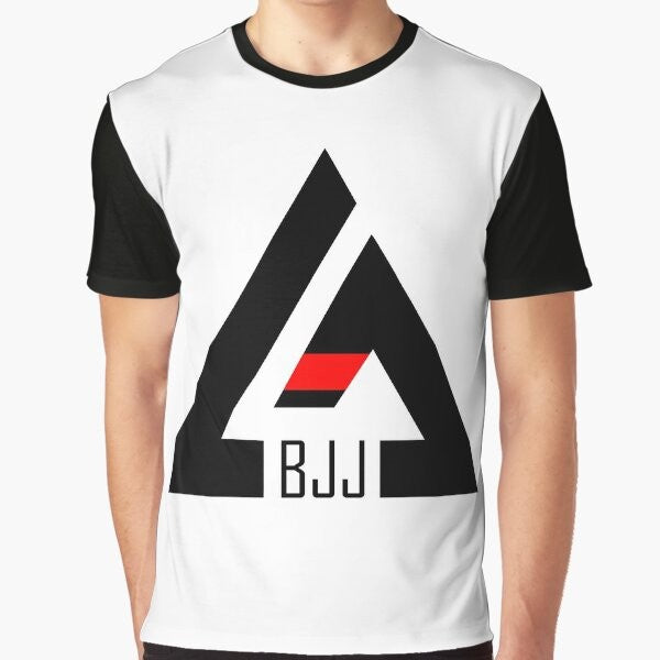 Gracie Jiu-Jitsu Black Belt Graphic T-Shirt