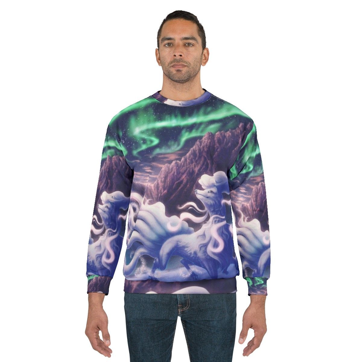 Alolan Ninetales Pokemon Sweatshirt - men