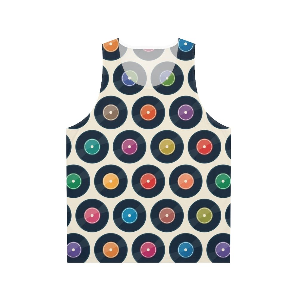 Vintage Vinyl Record Unisex Tank Top