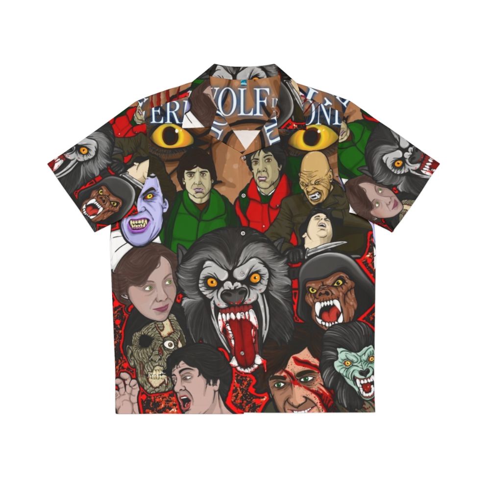 Horror Werewolf Hawaiian Shirt