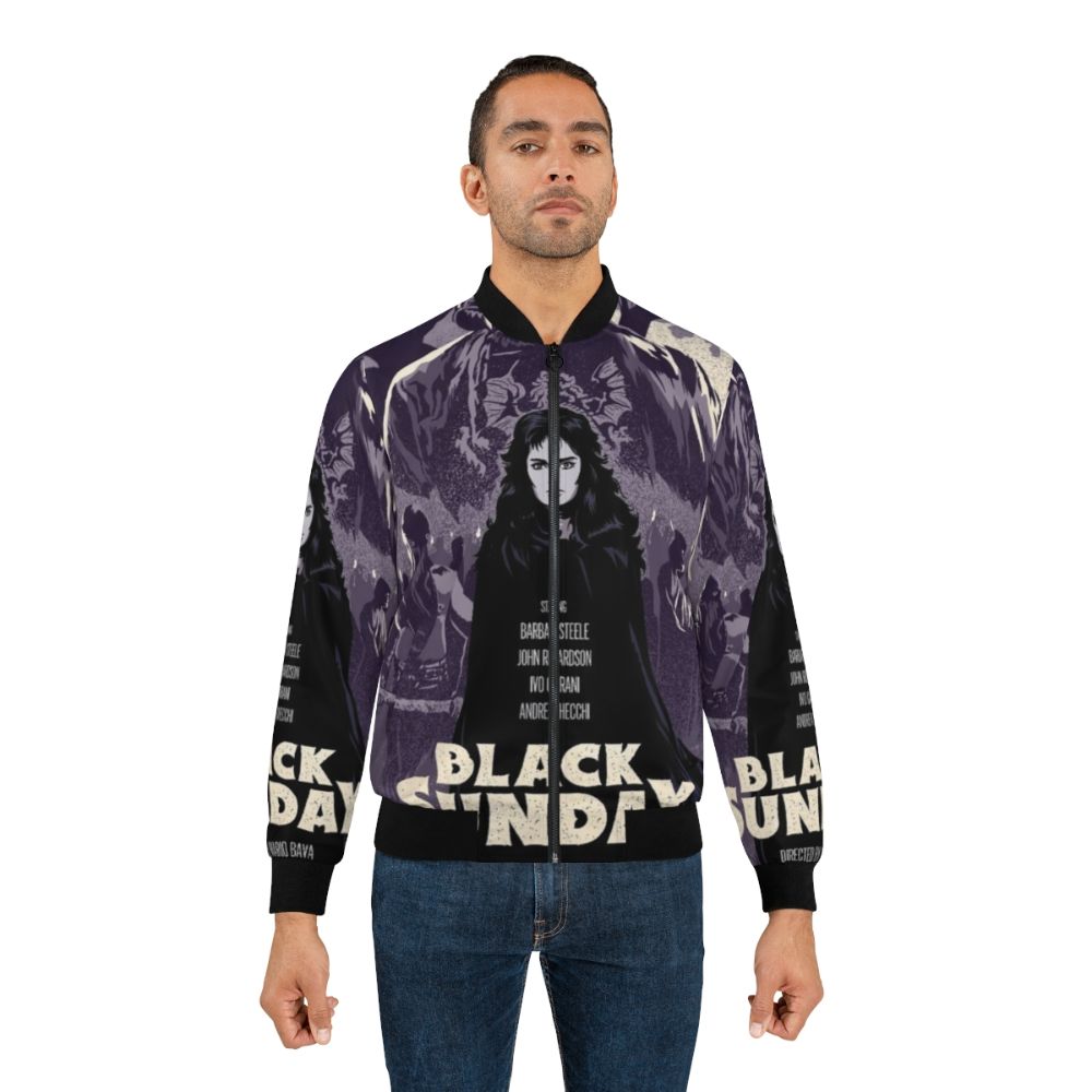 Black Sunday bomber jacket with Italian horror movie-inspired design - Lifestyle