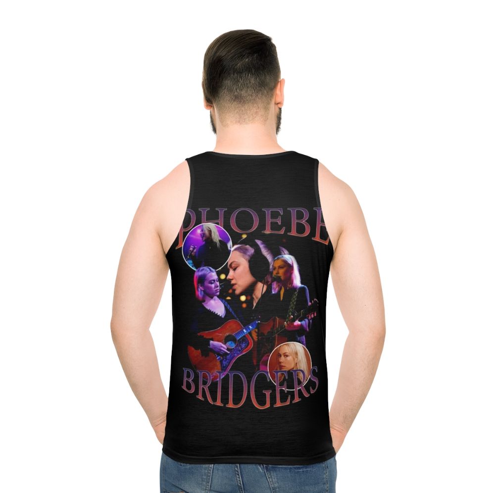 Phoebe Bridgers Unisex Bootleg Tank Top - men back