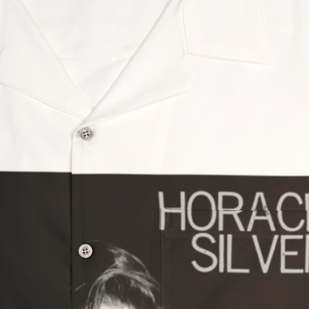 Horace Silver Hawaiian Shirt - Jazz Music Legend - Detail