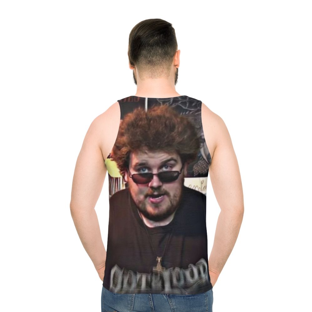 Drachenlord Rainer Winkler German Youtuber Heavy Metal Fan Meme Tank Top - men back