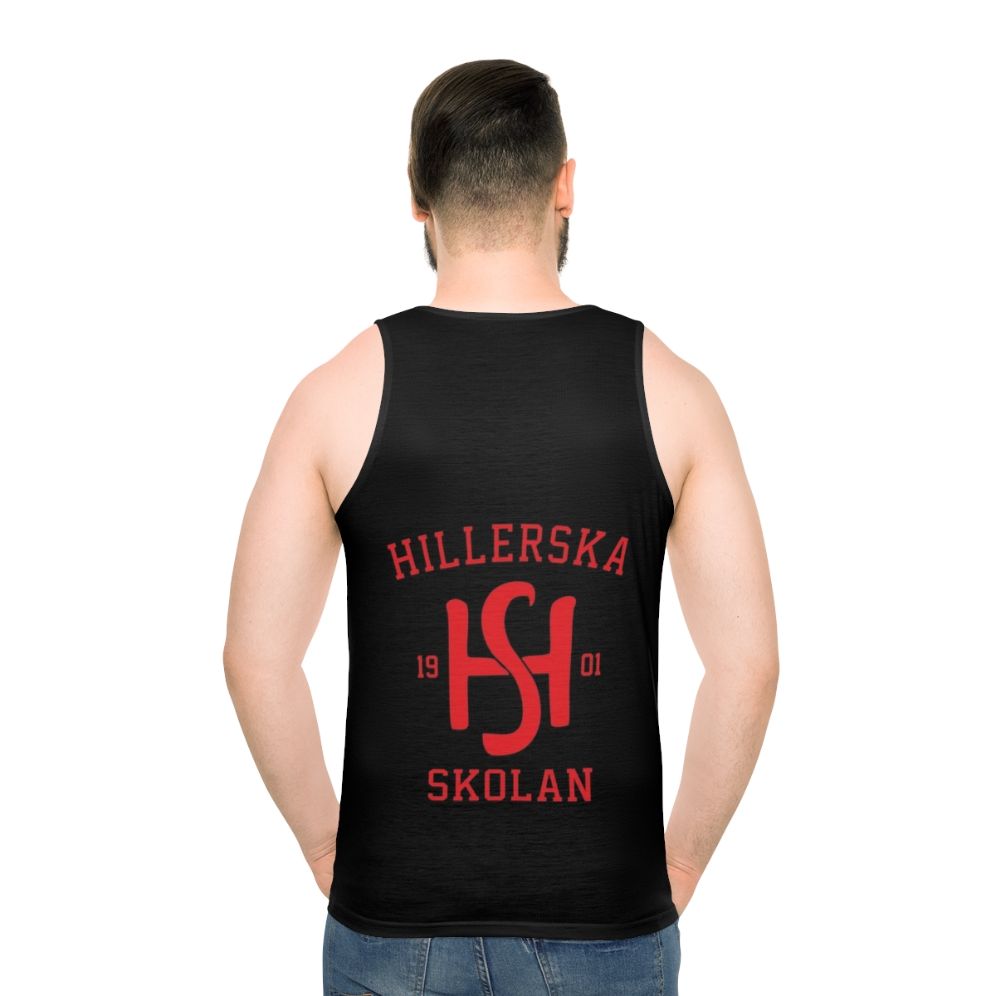 Hillerska Skolan Unisex Young Royals Tank Top - men back