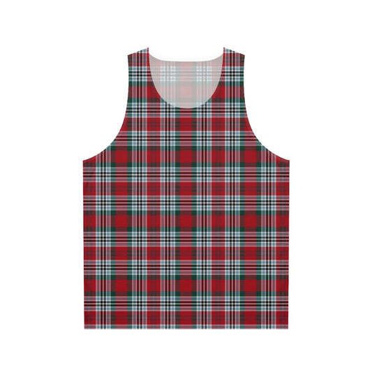 Clan Metcalf Tartan Unisex Tank Top