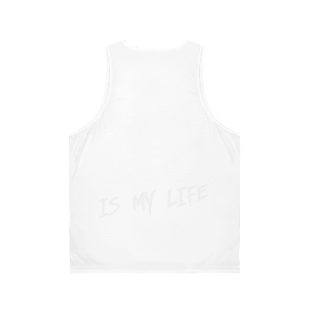 Wine Lover's Unisex Tank Top - Back