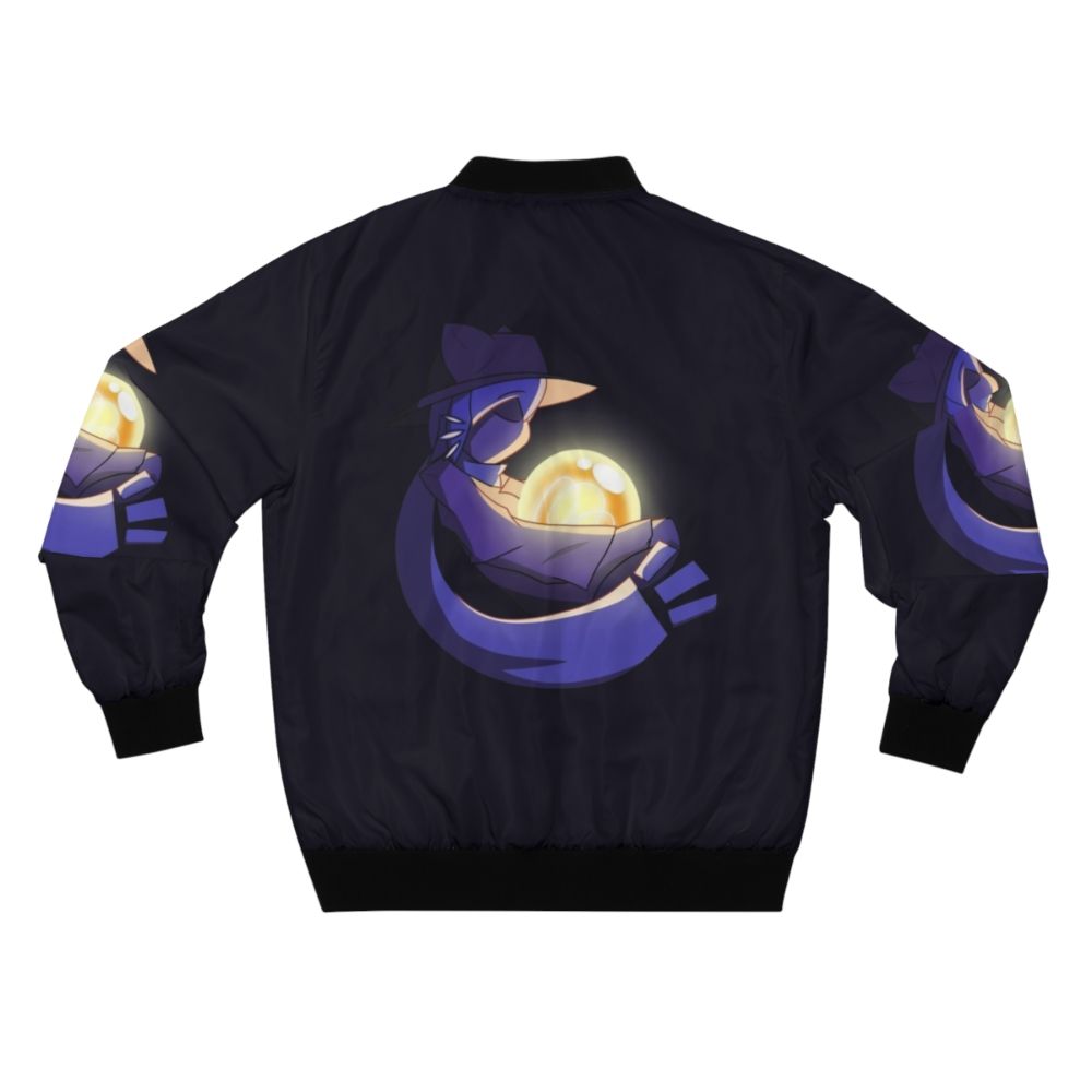 Niko and the Sun bomber jacket, a stylish and trendy fanart-inspired outerwear piece - Back