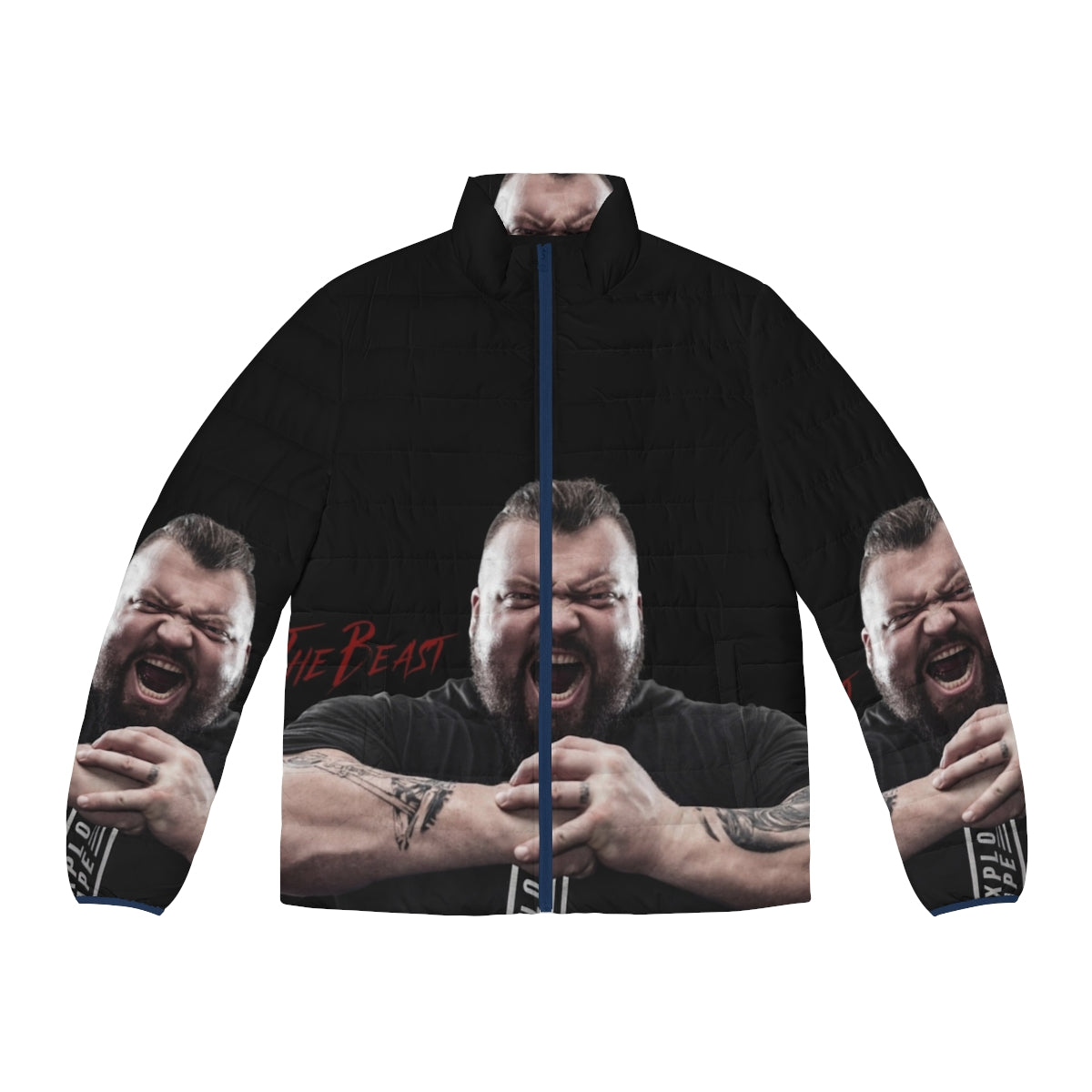 Eddie Hall The Beast Puffer Jacket - Strongman Apparel for the World's Strongest Man