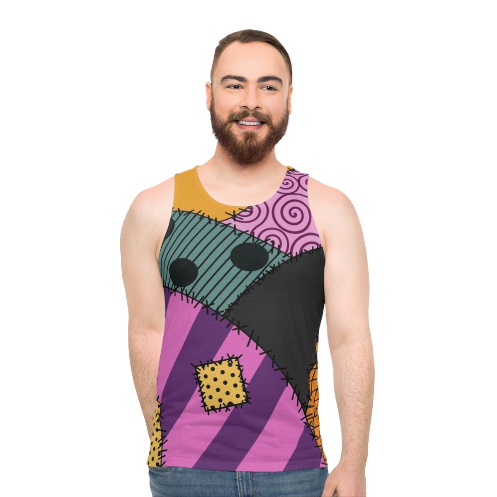 Sally Ragdoll Nightmare Before Christmas Unisex Tank Top - men