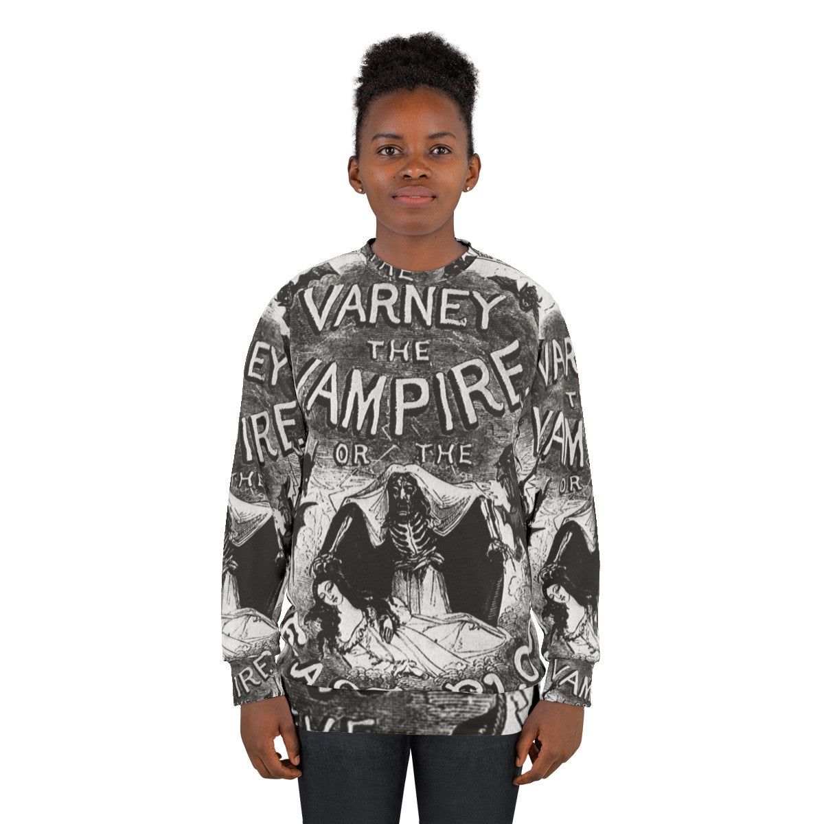 Varney the Vampire Gothic Sweatshirt - women