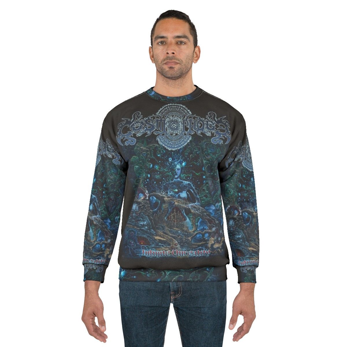 Cosmophobe Infinite Unreality EP Heavy Metal Sweatshirt - men