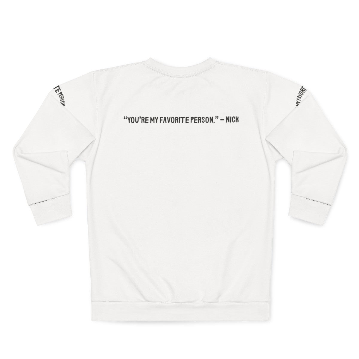 Heartstopper Gang Sweatshirt - Graphic Novel Inspired Streetwear - Back