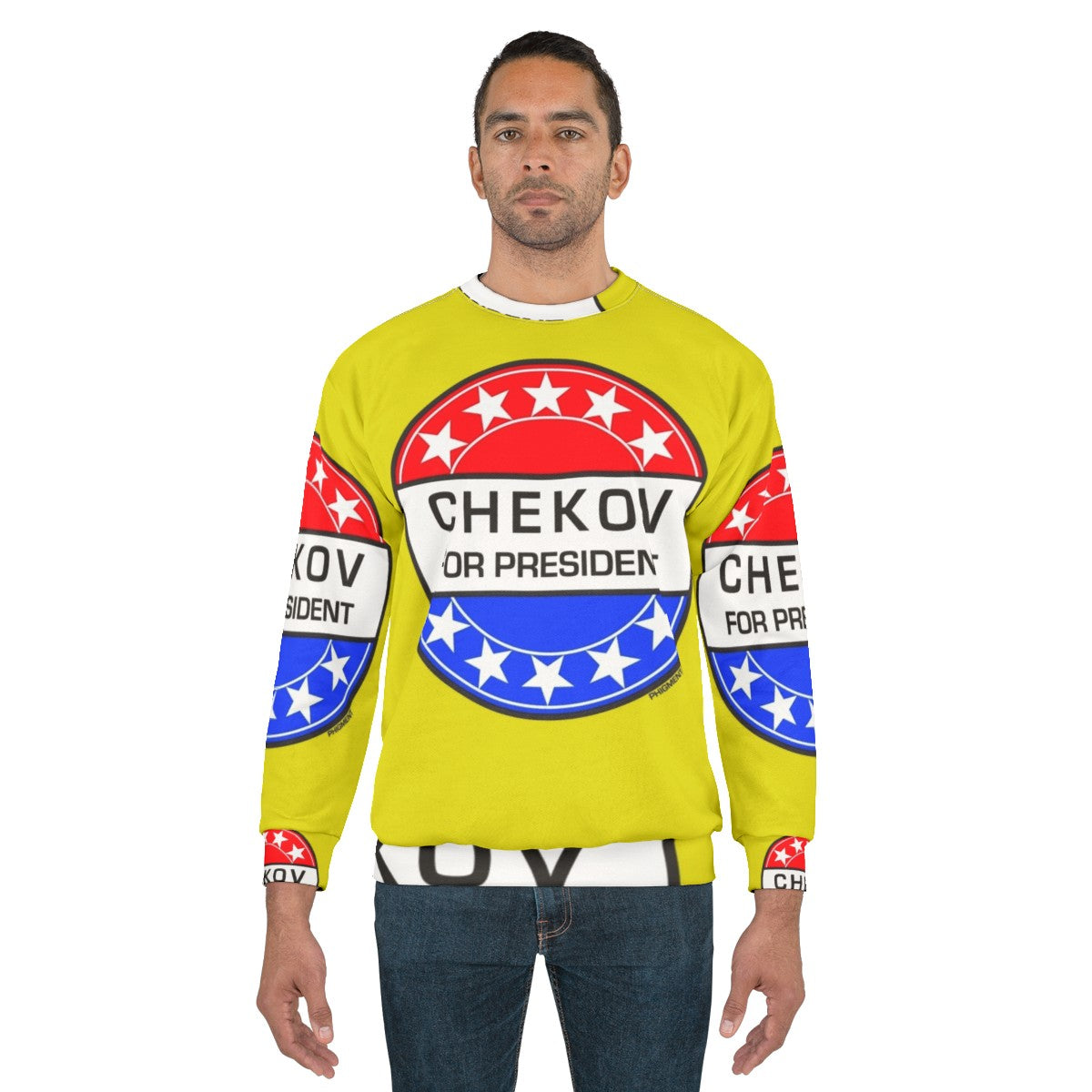 Chekov For President science fiction sweatshirt - men