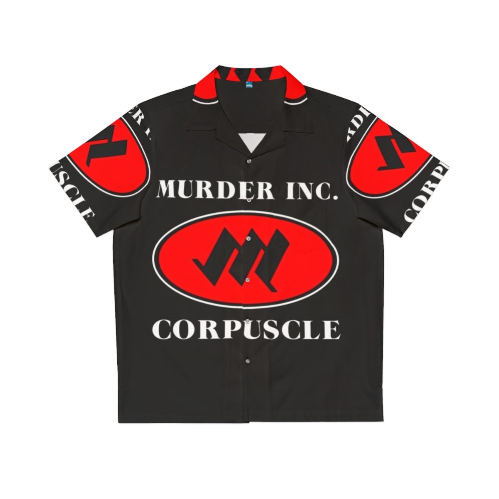 Murder Inc Corpuscle Hawaiian Shirt with Industrial Music Inspired Design