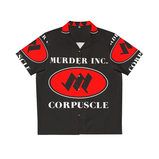 Murder Inc Corpuscle Hawaiian Shirt with Industrial Music Inspired Design