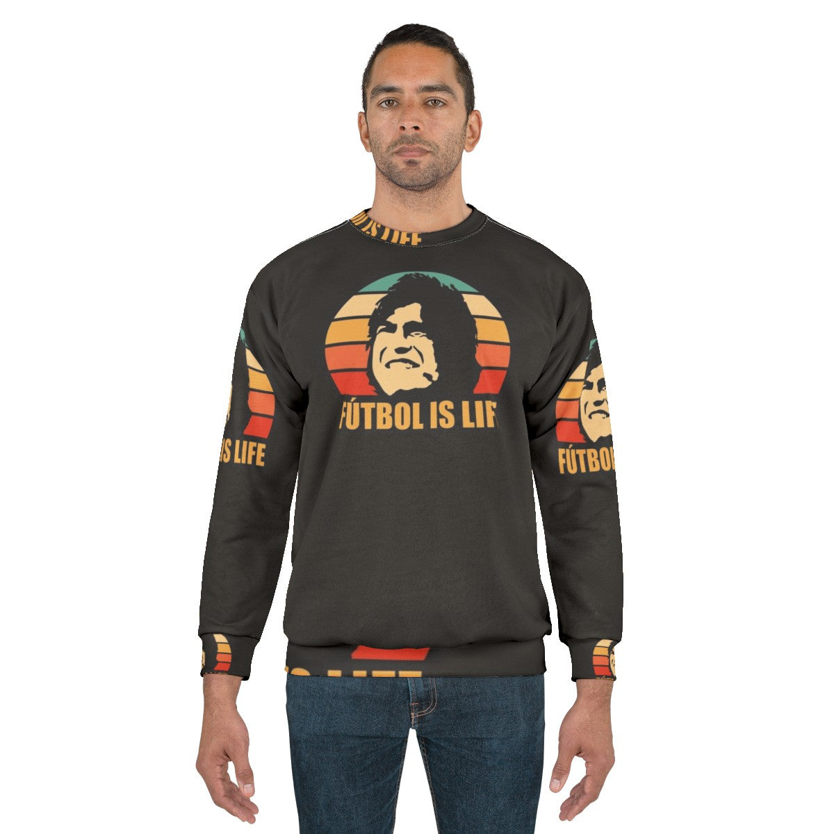 Futbol Is Life Sweatshirt - Ted Lasso Inspired AFC Richmond Football Shirt - men