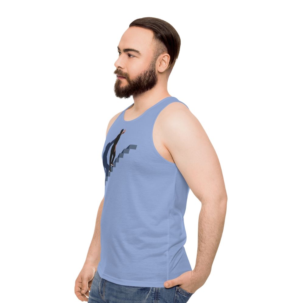 Truman Show Unisex Tank Top - men side