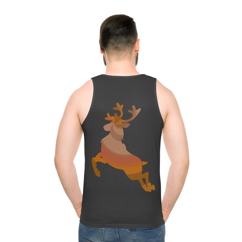 Reindeer Legendary Animals Tank Top - men back