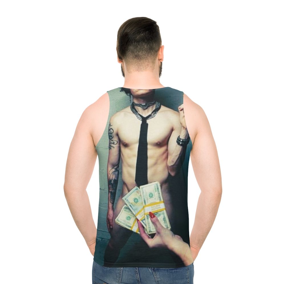 TX2 Unisex Tank Top - men back