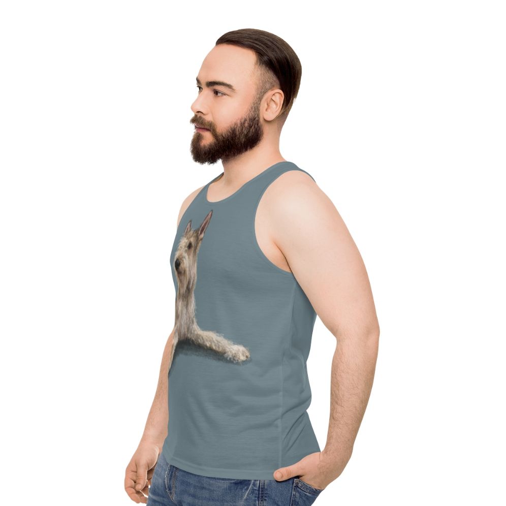 Berger Picard Dog Unisex Tank Top - men side