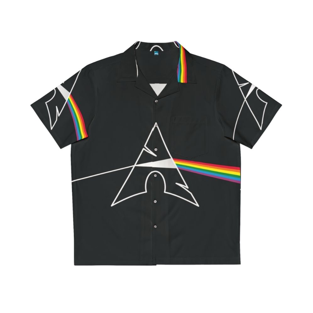 Dark Side of Arch Linux Hawaiian Shirt for Computer Nerds