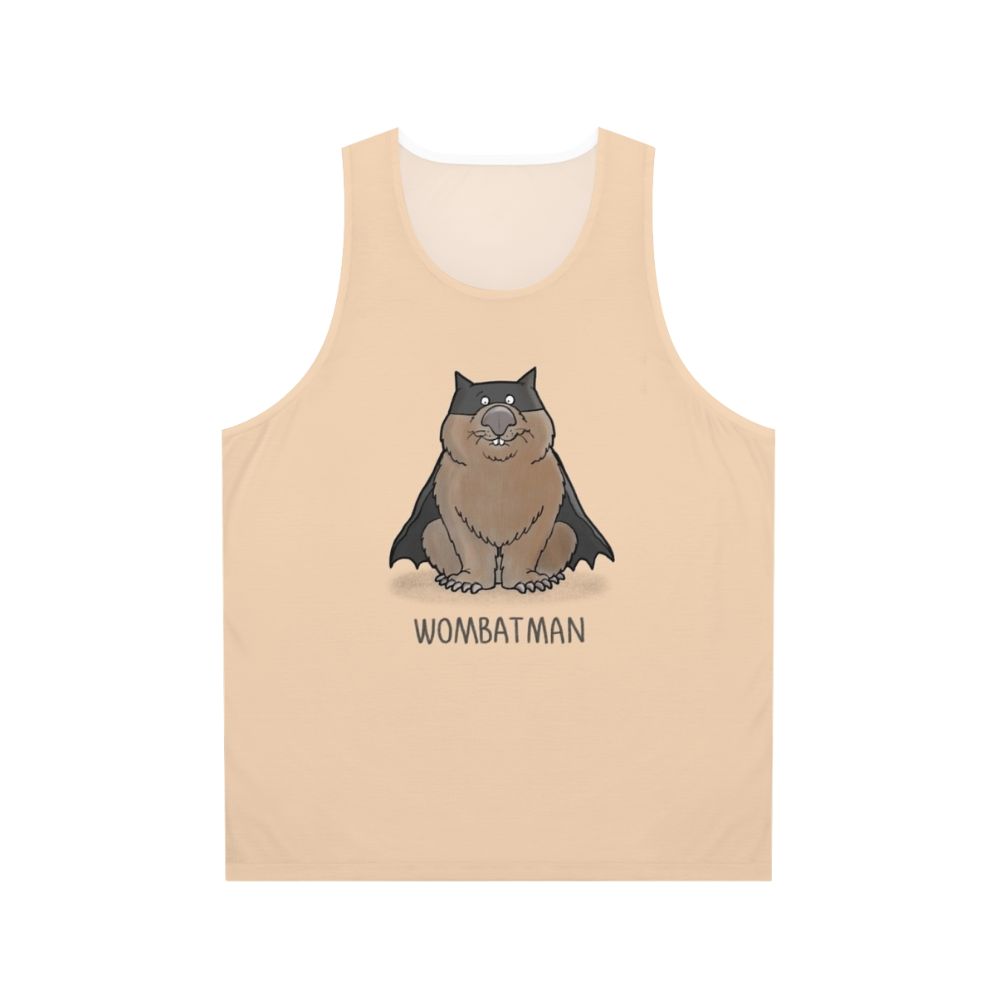 Wombat Superhero Unisex Tank Top