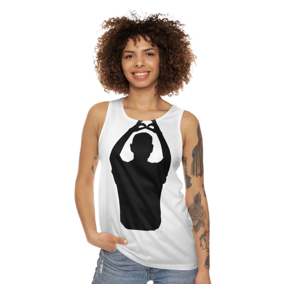 Depeche mode inspired unisex 80s synthpop tank top - women