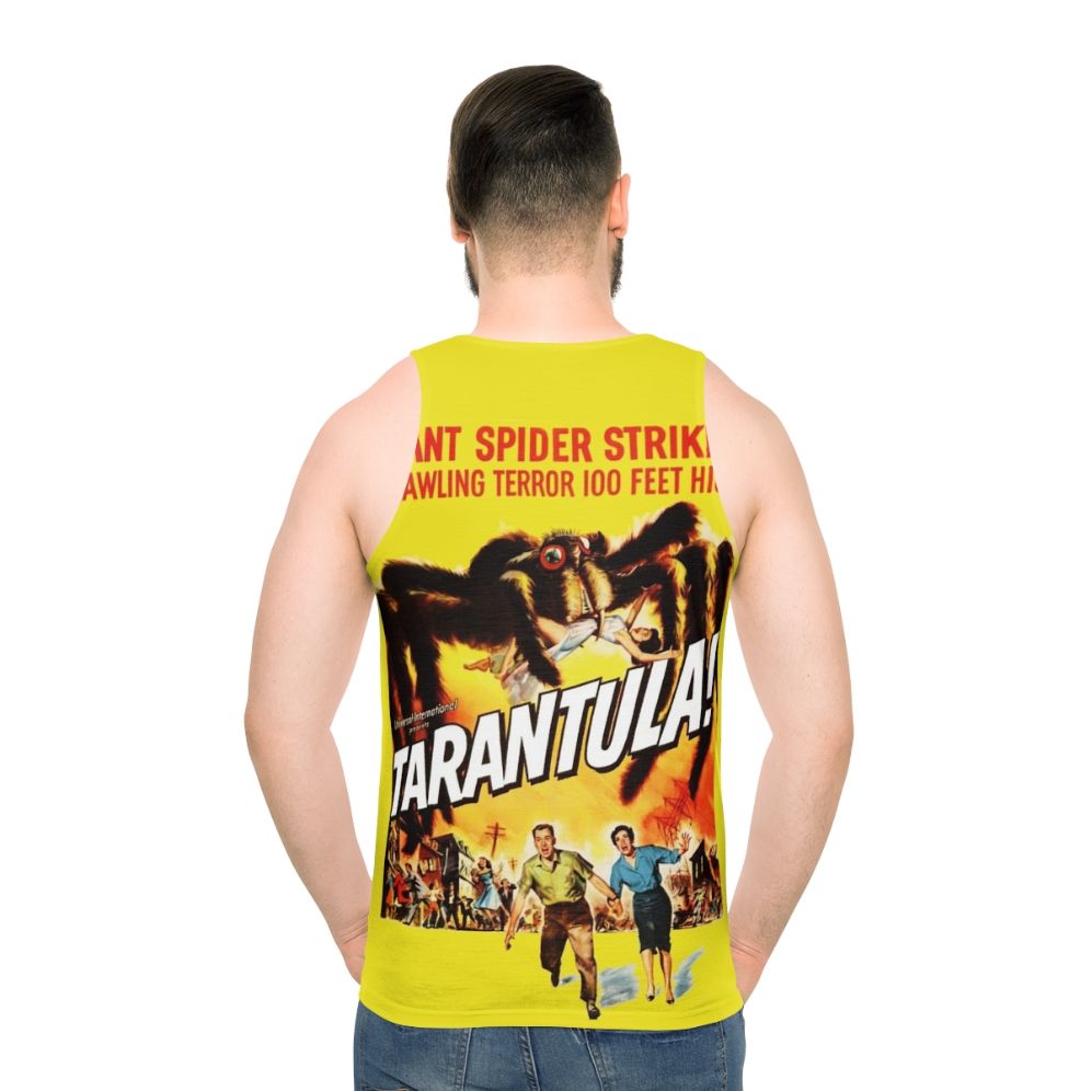 Tarantula Cult Movie Unisex Tank Top - men back