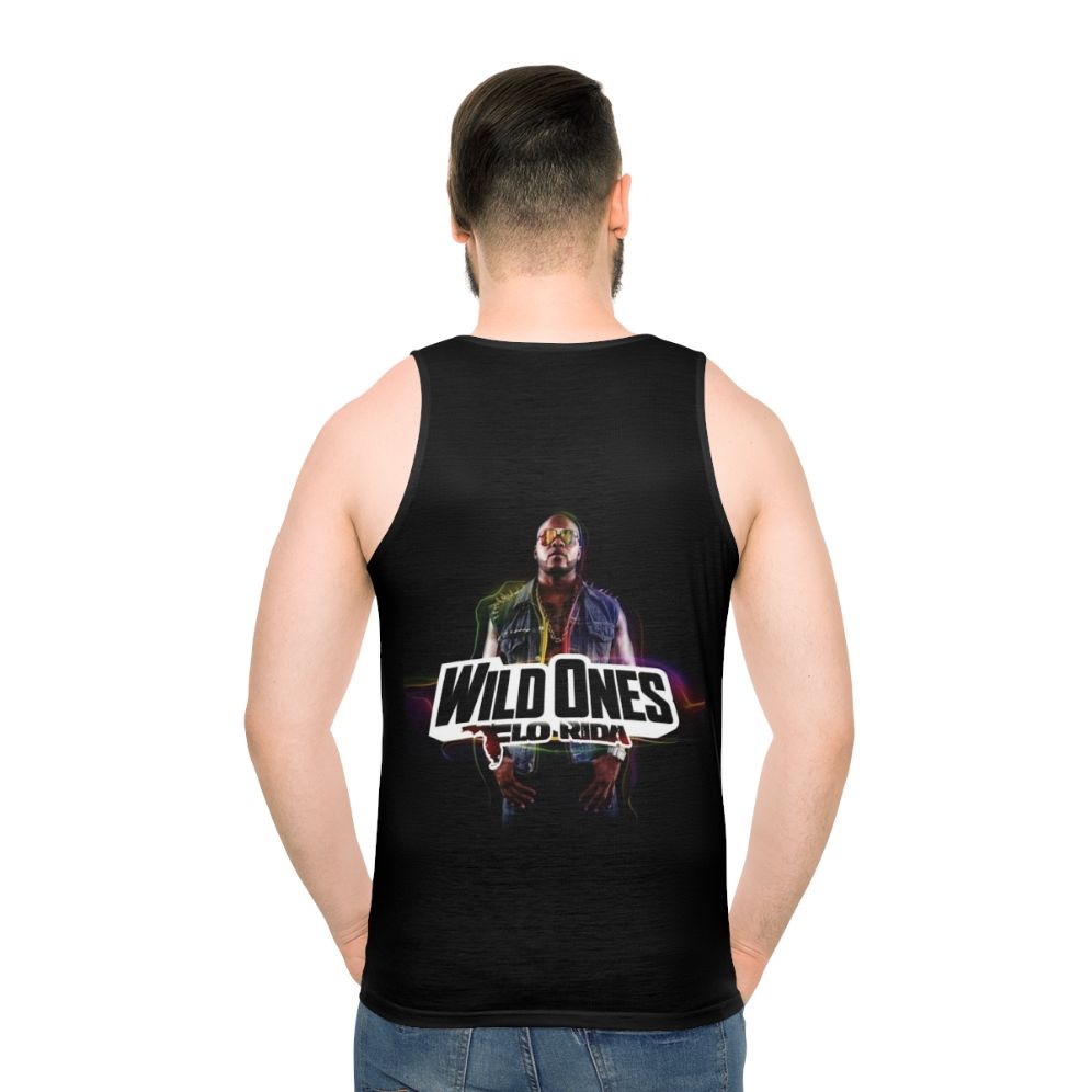 Flo Rida "Wild Ones" Unisex Album Cover Tank Top - men back