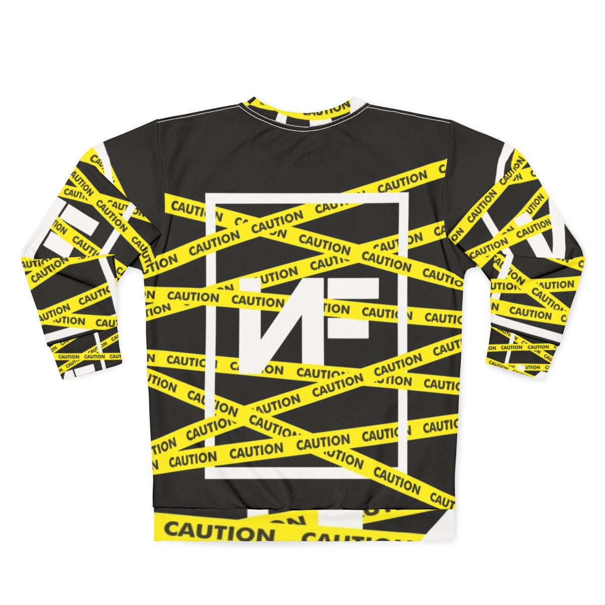 NF Caution Sweatshirt - Rap Merchandise for Music Fans - Back