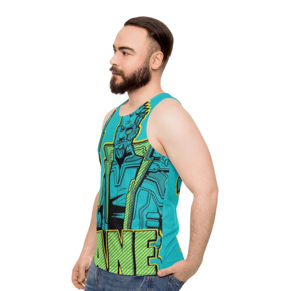 Borderlands Zane Flynt Unisex Tank Top - men side