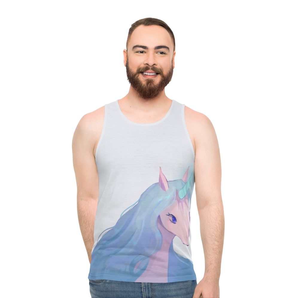 The Last Unicorn Inspired Unisex Tank Top - men