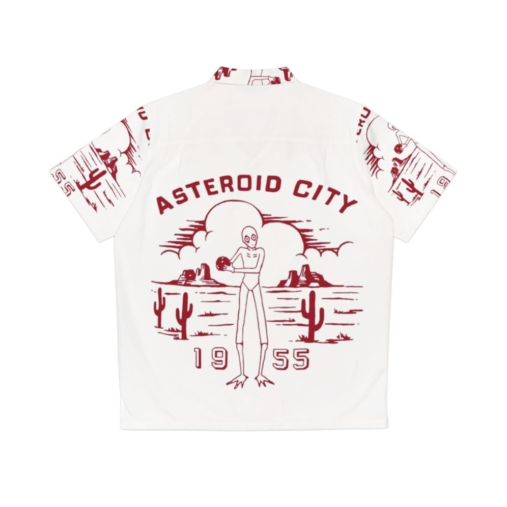 Asteroid City 1955 Hawaiian Shirt with Retro Space Motif - Back