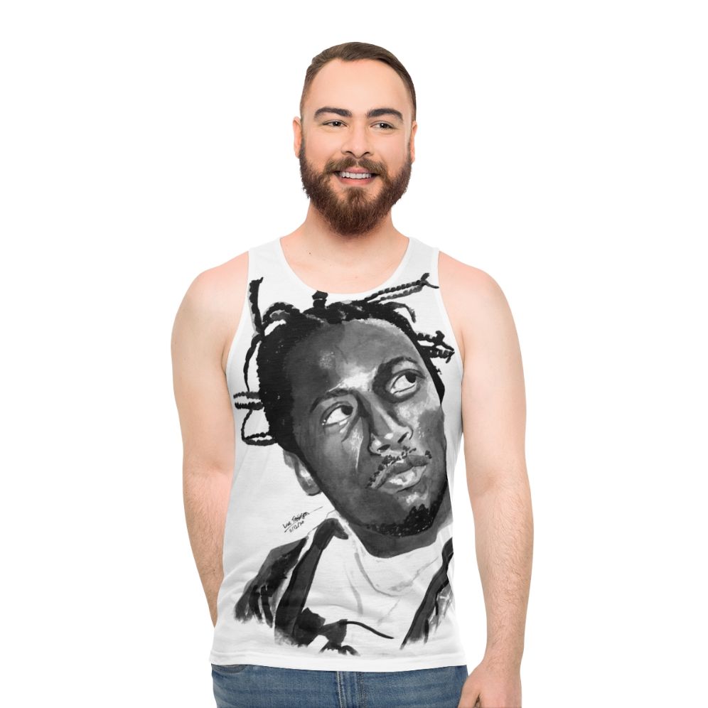 ODB Ink Portrait Unisex Tank Top - men